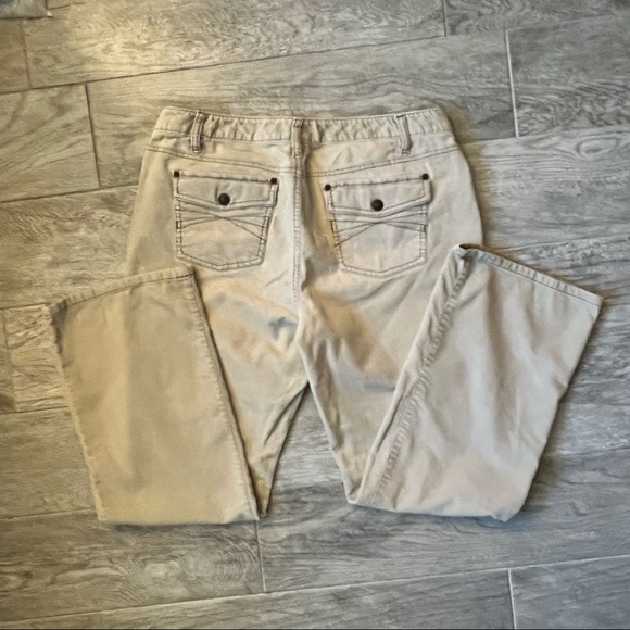 Loft Curvey Boot Cords- Cream Sz 12P - Picture 3 of 9